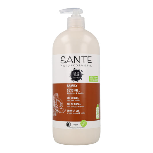 Sante Organic Coconut and Vanilla Shower Gel 950 ml