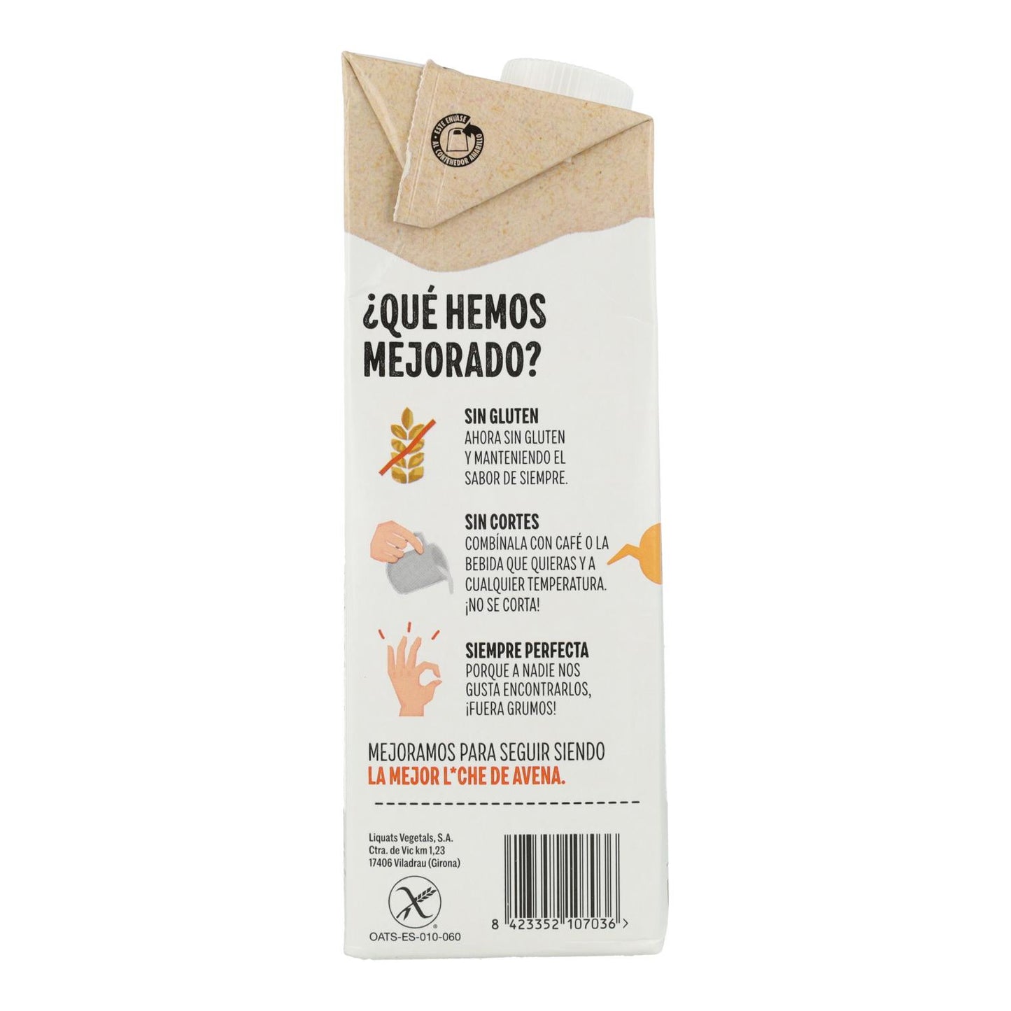 Pack 6 x  Bebida de Avena Sin Gluten ECO Yosoy  1 L