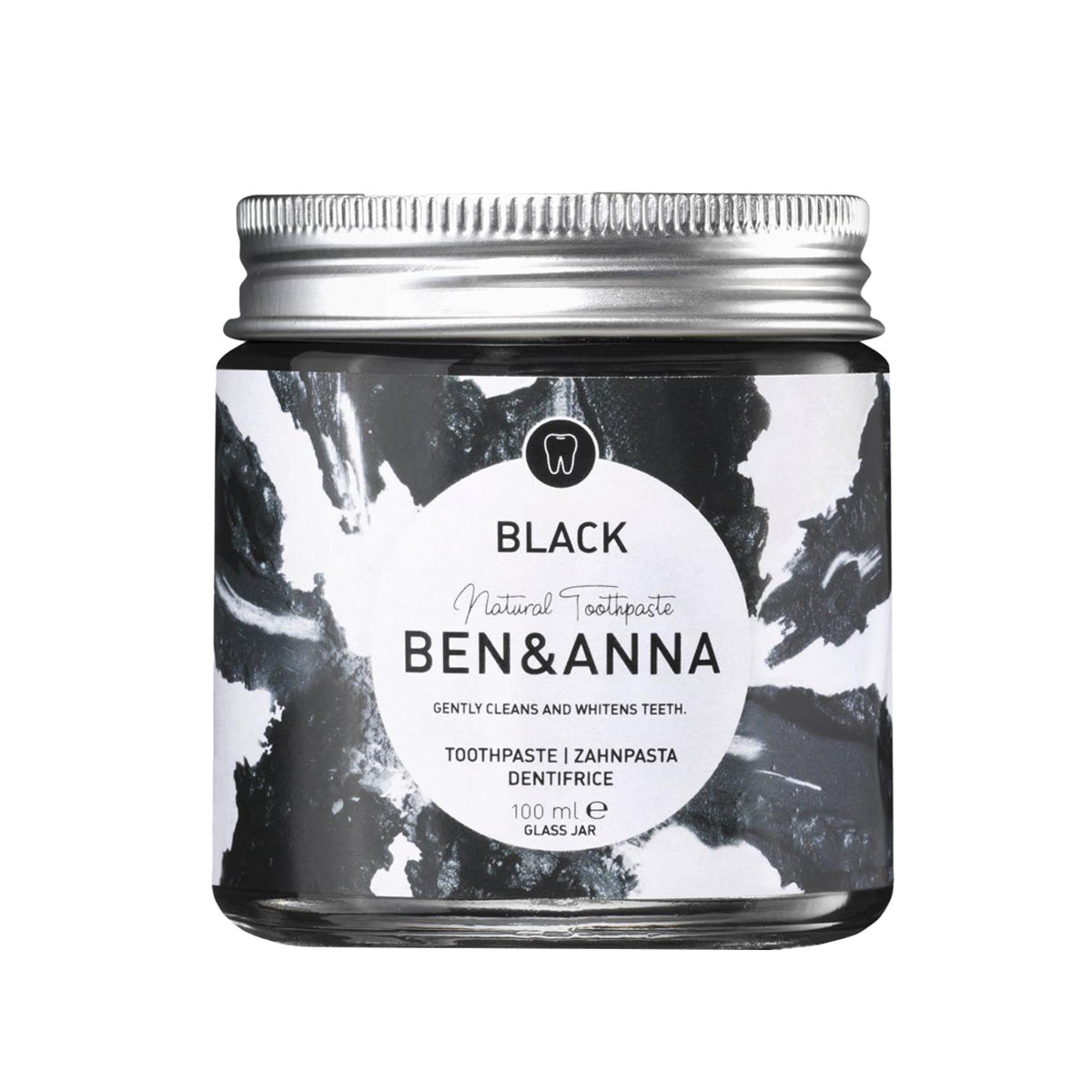 Pasta de dientes negra Ben&Anna 100 ml