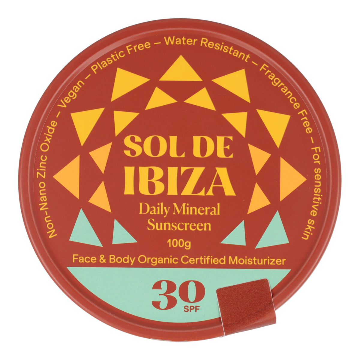 Organic SPF30 Sunscreen 100 g