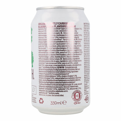 Whole Earth Organic Elderflower Soft Drink 330 ml