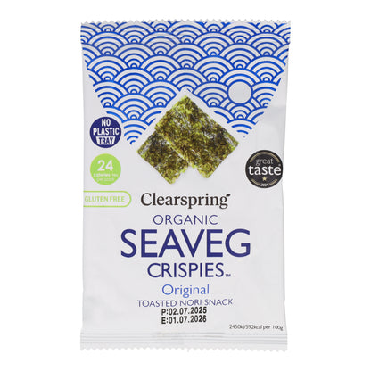 Clearspring Organic Toasted Nori Seaweed Snack 4 g