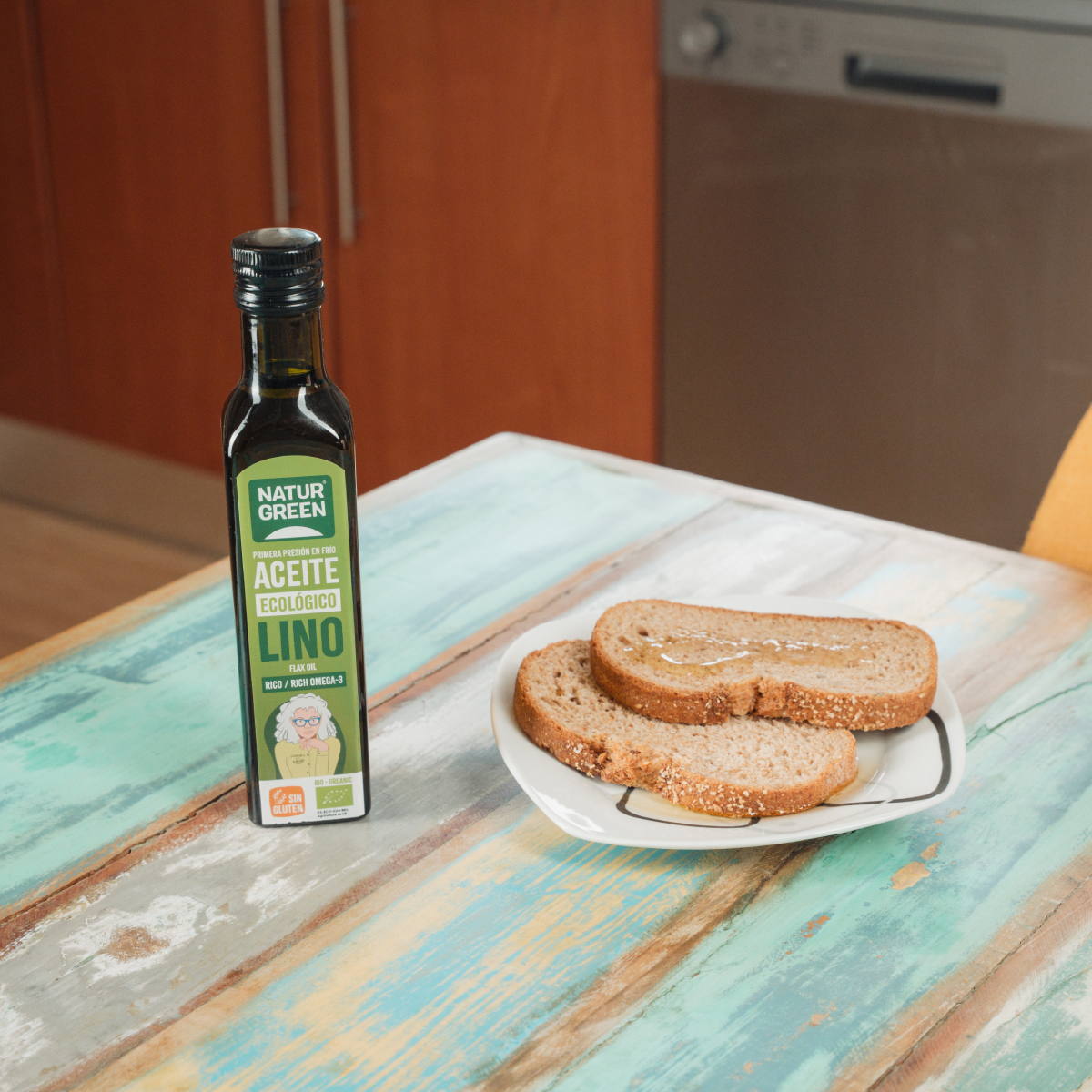 NaturGreen Organic Linseed Oil, 250 ml