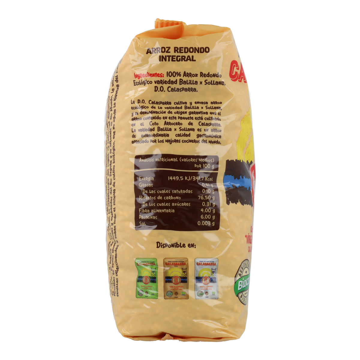 Calasparra brown rice Biocop 1 kg
