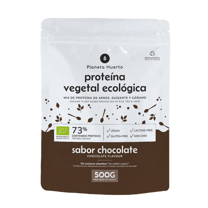 Proteína vegana ECO 73% chocolate Planeta Huerto 500 g
