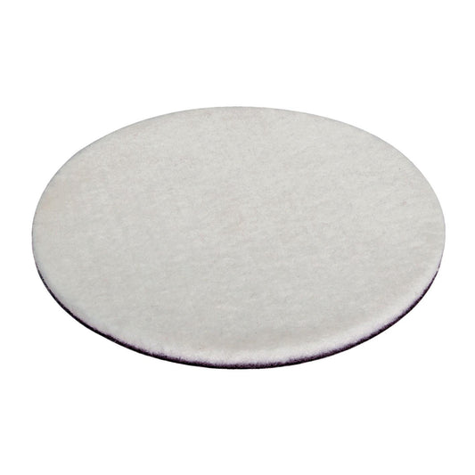 Wolfcraft 2208000 - 1 disco de pulir de fieltro adhesivo Ø 125 mm