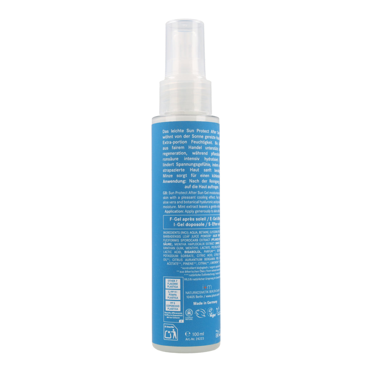 I+M Natural After Sun Care Gel 100 ml