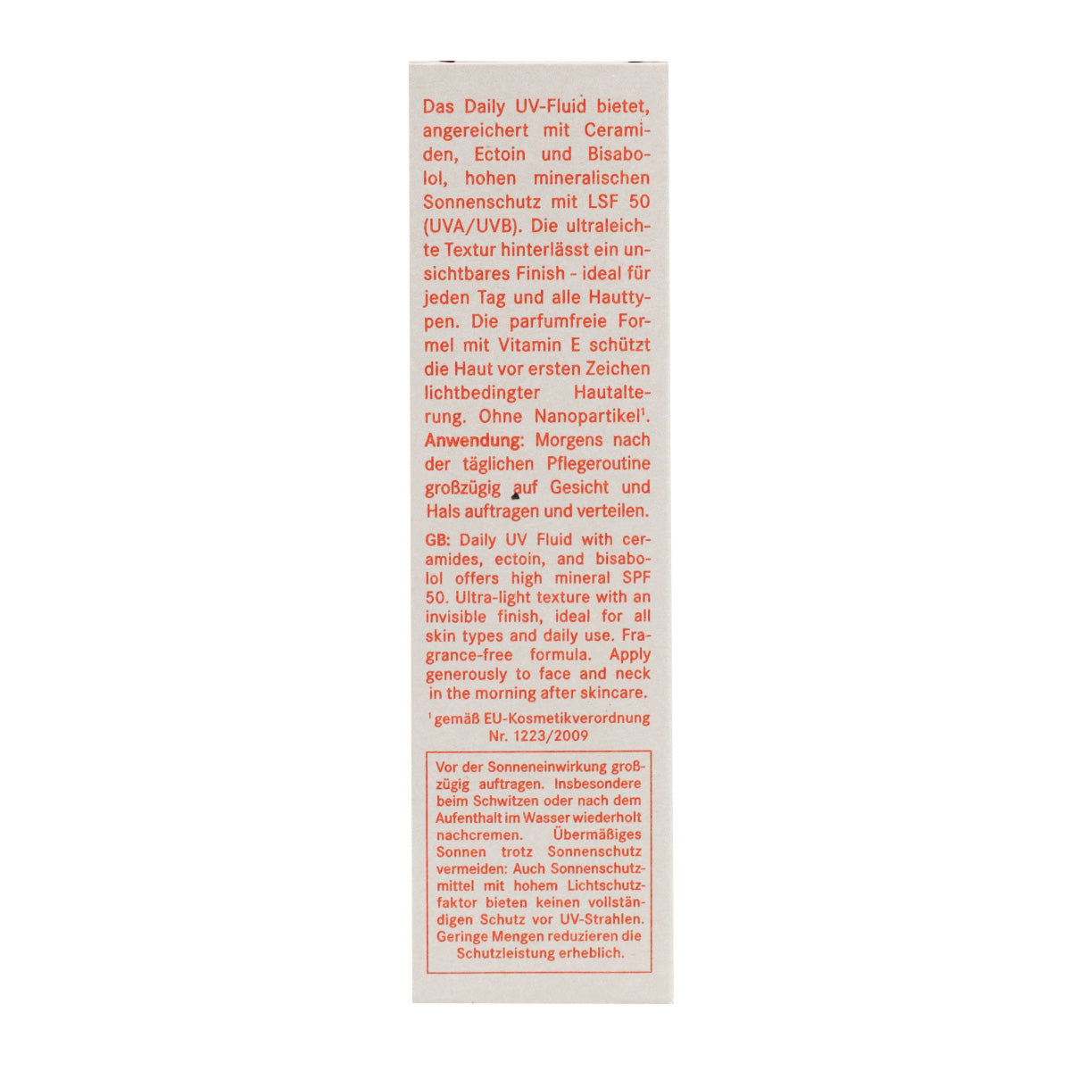 I+M Daily Use Facial Fluid UV SPF50 30 ml