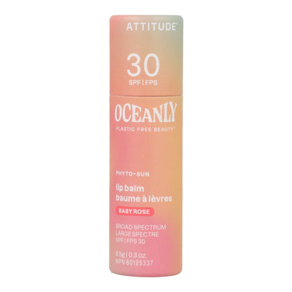 Oceanly - PHYTO-SUN Tinted Lip Balm SPF 30 - Baby Rose, Attitude, 8.5g