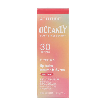 Oceanly - PHYTO-SUN Tinted Lip Balm SPF 30 - Baby Rose, Attitude, 8.5g