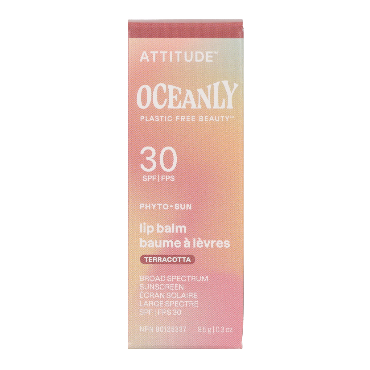 Oceanly - PHYTO-SUN Tinted Lip Balm SPF 30 - Terracotta, Attitude, 8.5 g