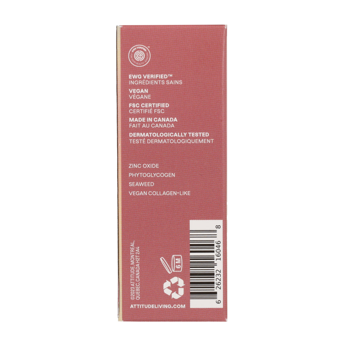 Oceanly - PHYTO-SUN Tinted Lip Balm SPF 30 - Terracotta, Attitude, 8.5 g