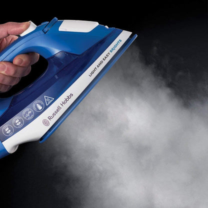 Plancha de vapor Light & Easy Brights Sapphire Russel Hobbs