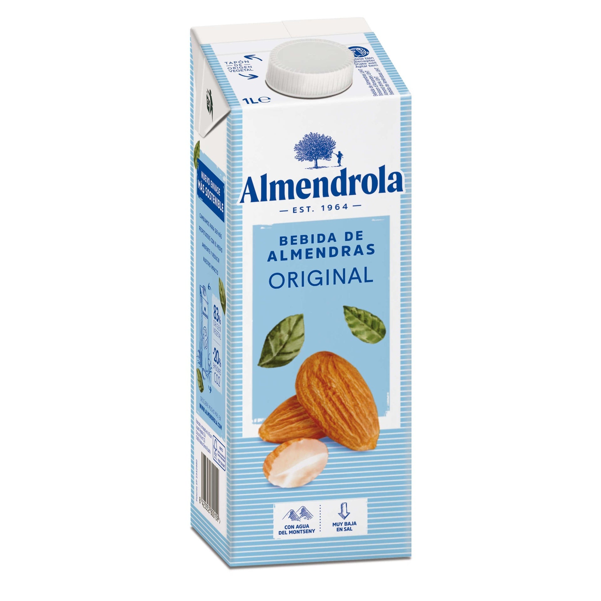 Pack 6 uds Bebida Almendra Original Almendrola 1 L