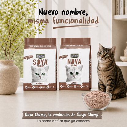 Eco SoyaClump Cat Litter Kit - Coffee 7 L Cat litter