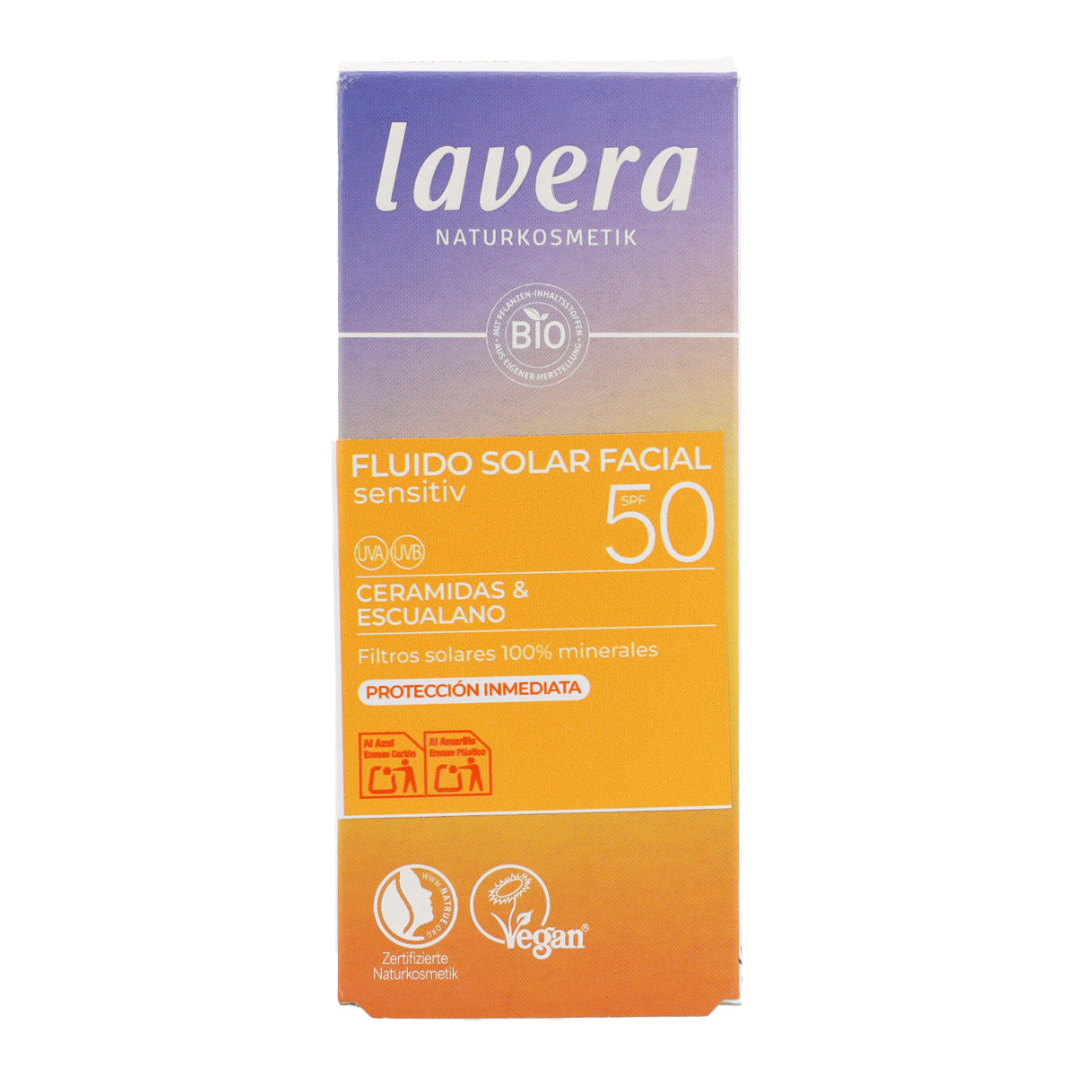 Lavera SPF50 Facial Sun Fluid 40 ml