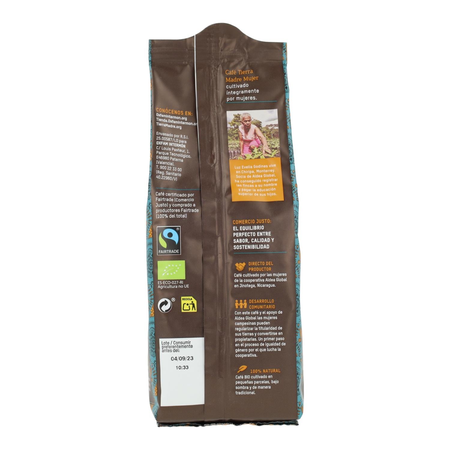 Café Molido 100% Arabica Mujer BIO Tierra Madre 250g