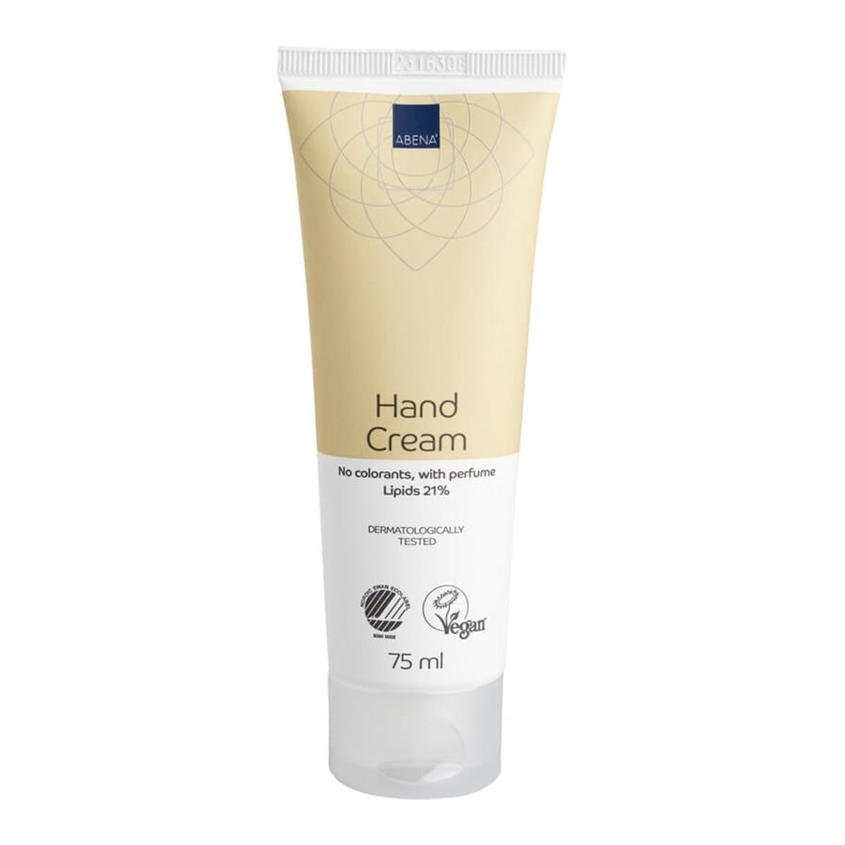 Crema de Manos 21 % Lípidos con perfume Abena 75 ml