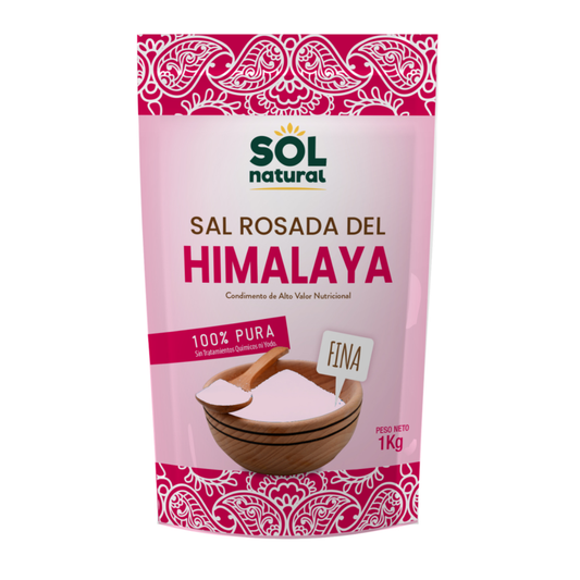 Fine Himalayan pink salt, Sol Natural 1 kg