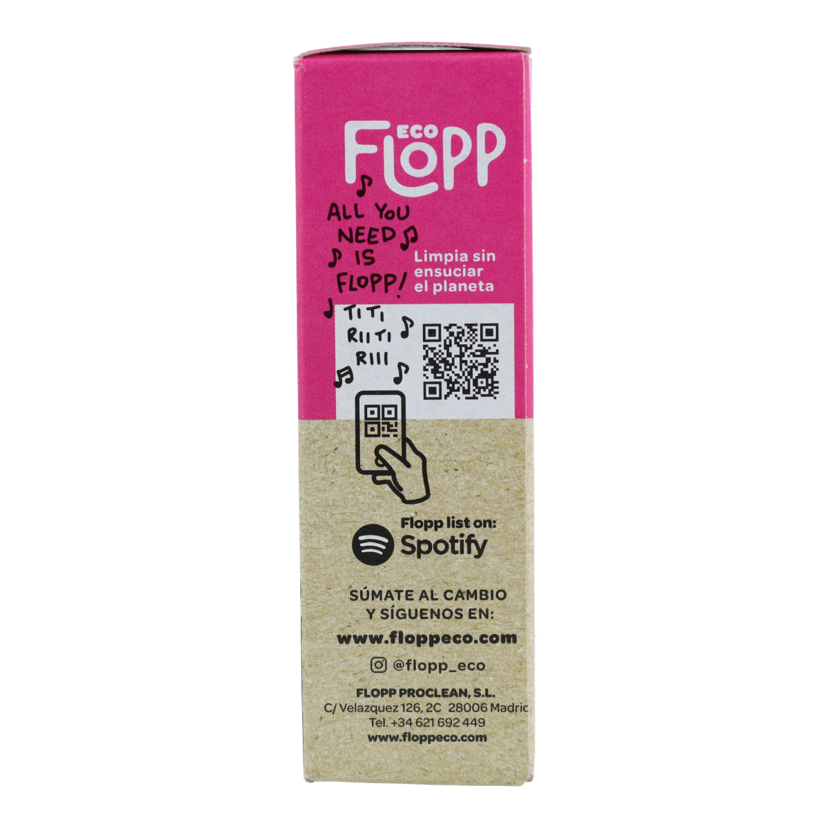 Flopp Water-Soluble Toilet Cleaner Refill 2 Capsules