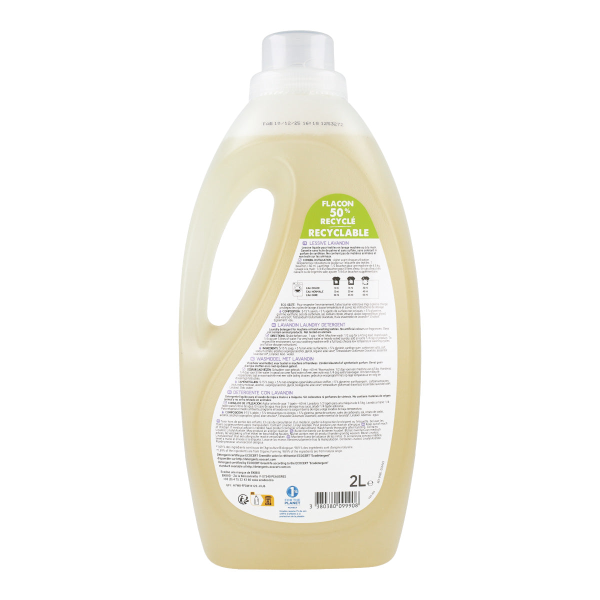 Ecodoo Lavandin Liquid Detergent 2 L