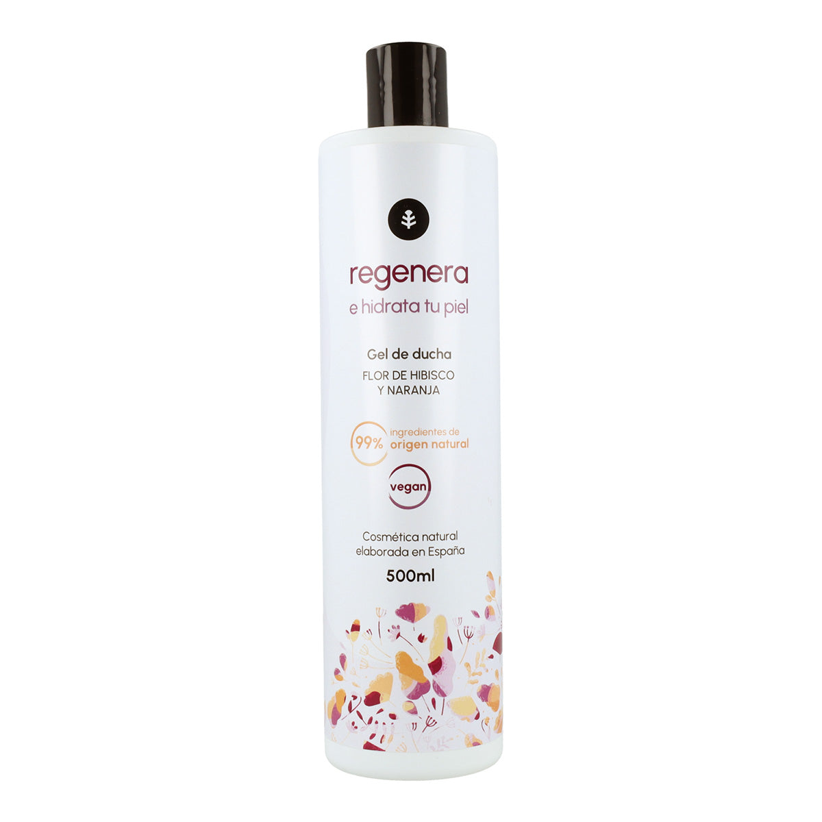 Gel de ducha Flor de Hibisco y Naranja Planeta Huerto 500 ml