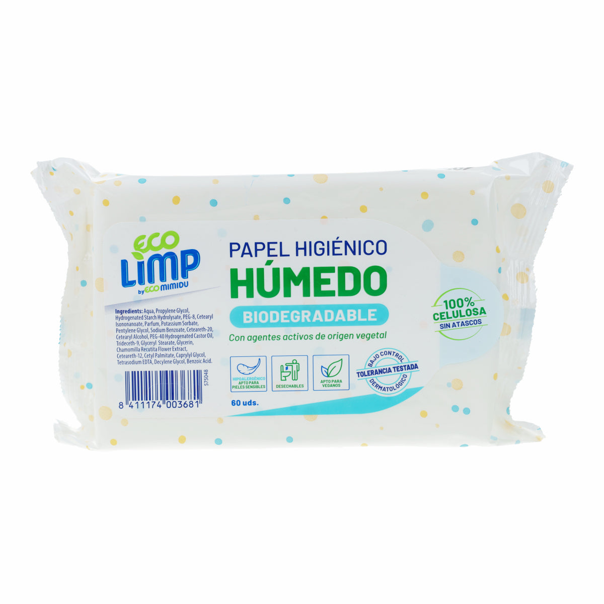 Mimidu ECO Wet Toilet Paper 60 Units