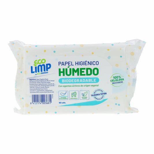 Mimidu ECO Wet Toilet Paper 60 Units