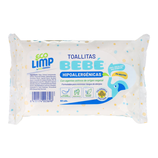 Mimidu ECO Baby Wipes 60 Units
