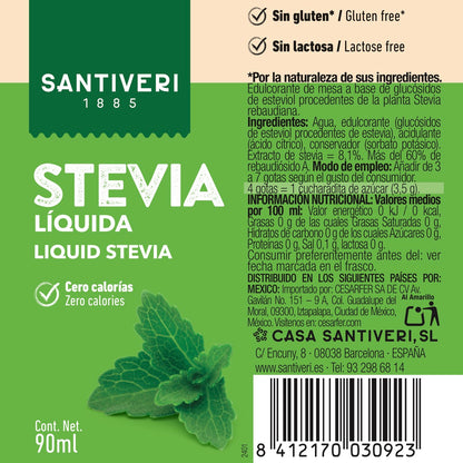 Santiveri Liquid Stevia 90 ml