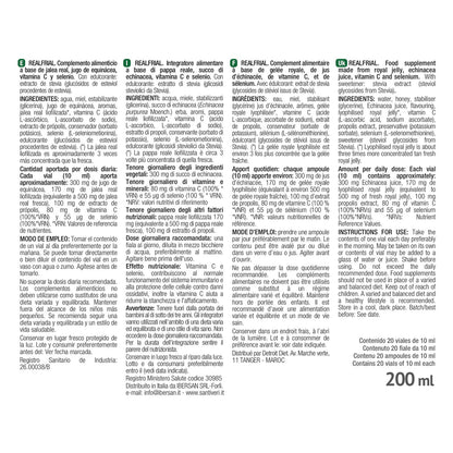 Realfrial Propolis + Echinacea Santiveri 20 vials