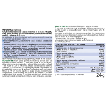 Sueño Forte Santiveri 30 tablets