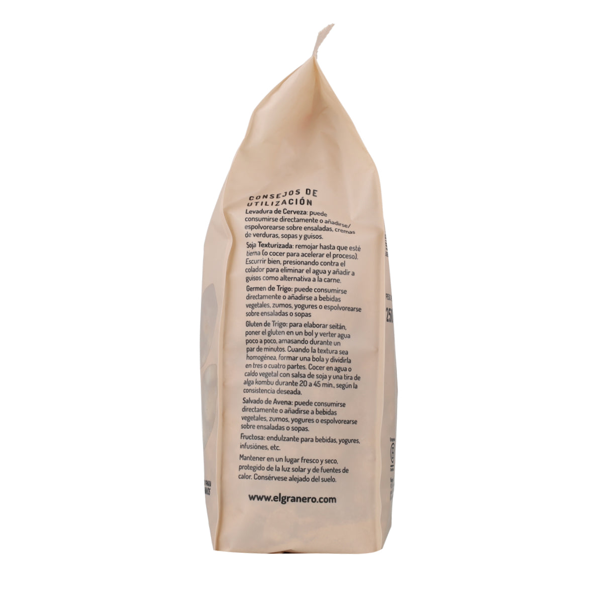 El Granero Coarse Textured Soya 250 g