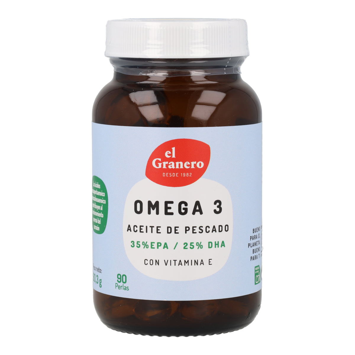 Omegran 3 Plus El Granero 90 capsules 705 mg