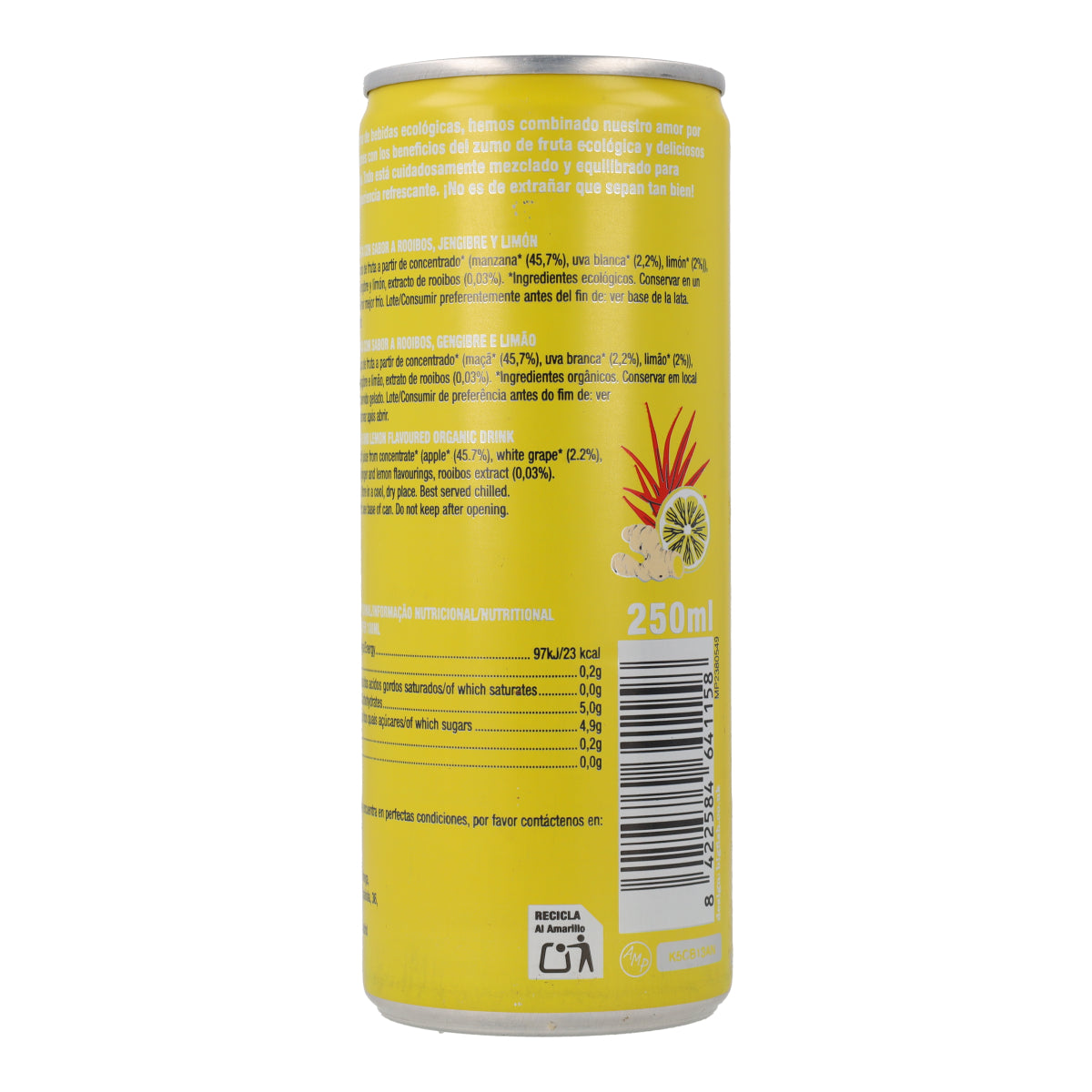 Cupper Ginger, Lemon and Rooibos Refreshment 250 ml
