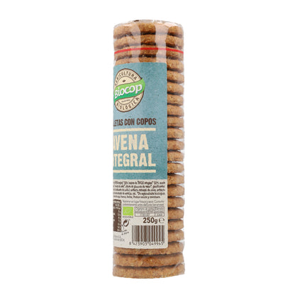 Biocop Wholemeal Oat Flake Biscuits, 250 g