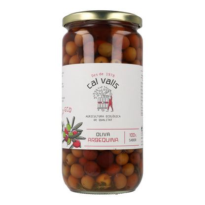Cal Valls Organic Arbequina Olives 720 g
