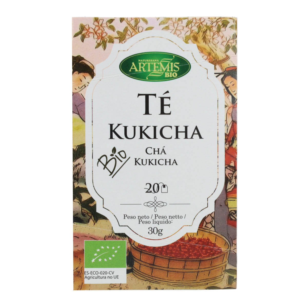 Artemis Organic Kukicha Tea, 20 tea bags