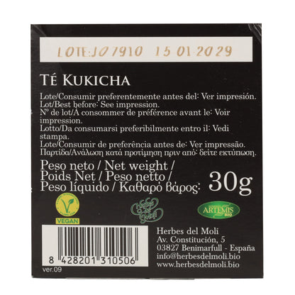 Artemis Organic Kukicha Tea, 20 tea bags