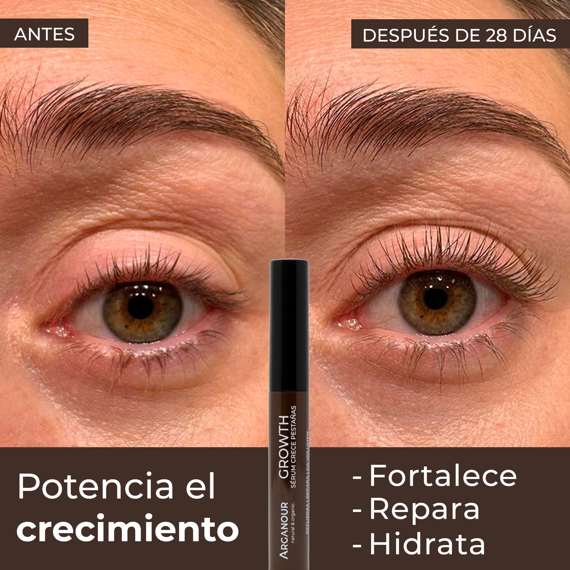 Serum Growth Eyelash Growth Serum, Arganour, 5 ml