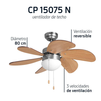 Orbegozo CP 15075 N 75 cm ceiling fan
