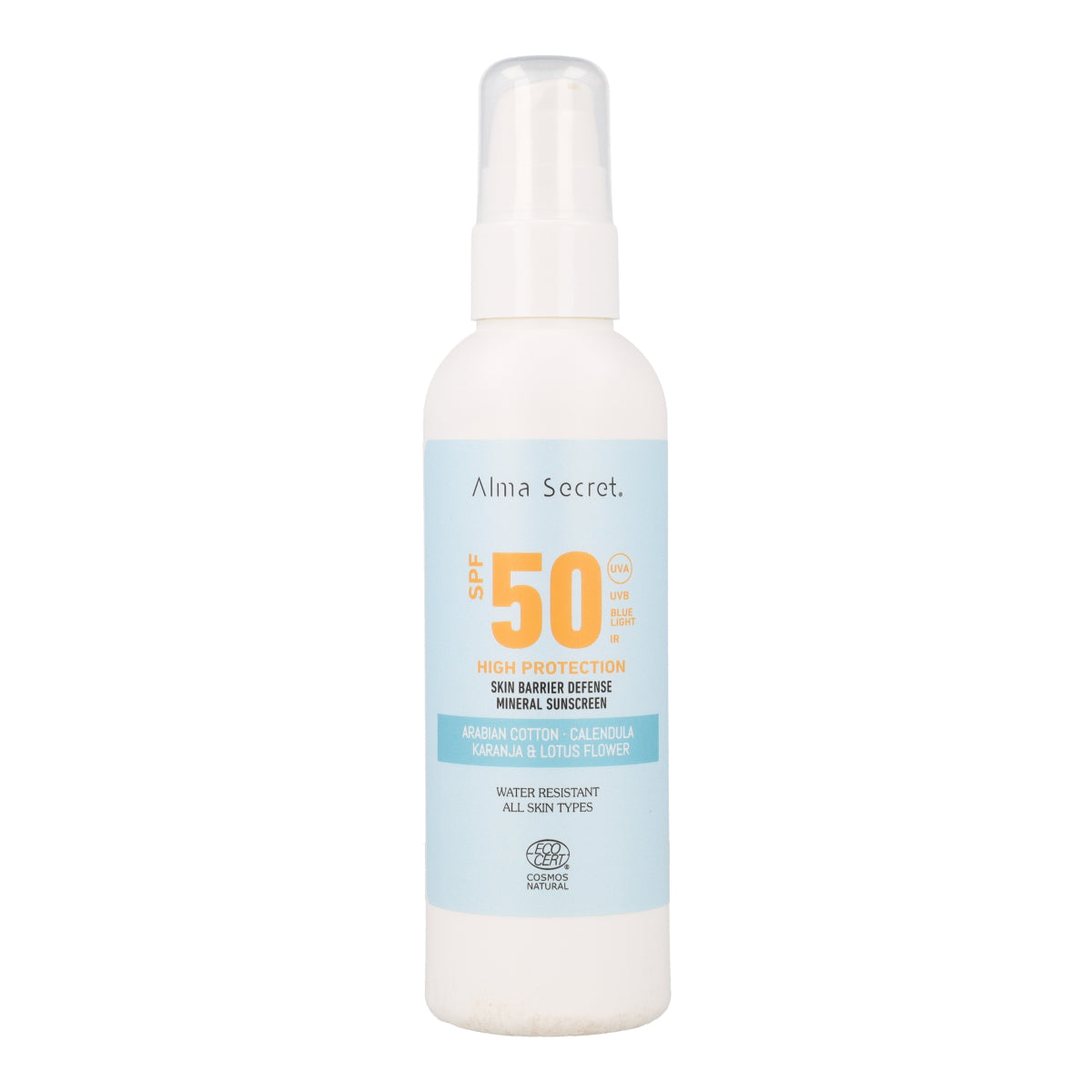 Alma Secret SPF 50 sunscreen 200 ml