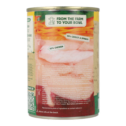 BARF Chicken Tin for Dogs Wild Balance 400 g