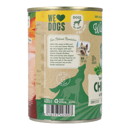 BARF Chicken Tin for Dogs Wild Balance 400 g