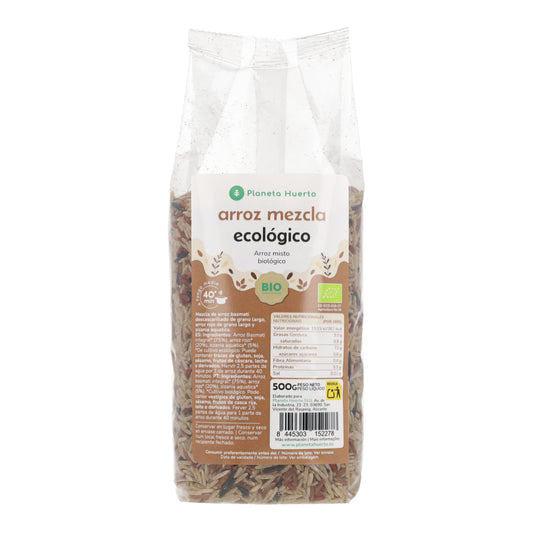 Mixed basmati rice int, red, wild ECO Planeta Huerto 500 g