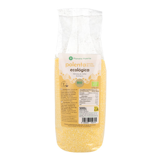 Instant polenta maize semolina ECO Planeta Huerto 500 g
