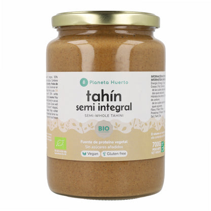 Semi-wholemeal Tahini ECO Planeta Huerto