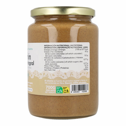 Semi-wholemeal Tahini ECO Planeta Huerto