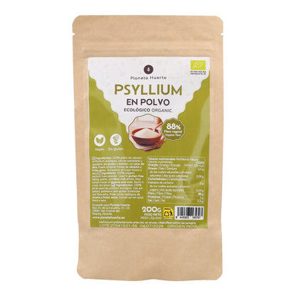 Psyllium powder Eco Planeta Huerto 200 g