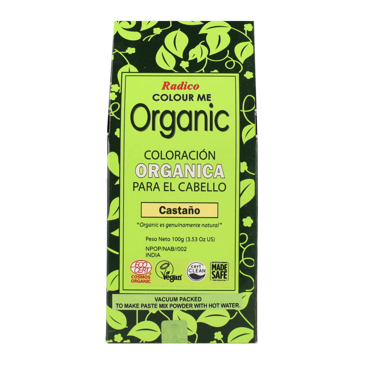 Radico Chestnut Vegetable Hair Dye 100 g